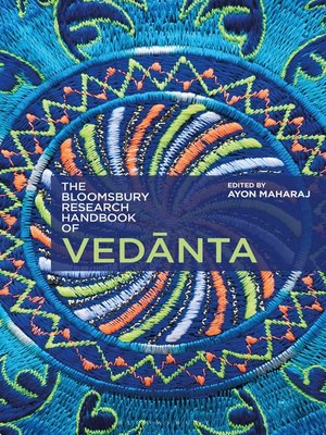 cover image of The Bloomsbury Research Handbook of Vedanta
